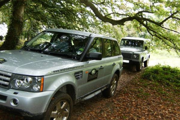 A beautiful autumnal day at the Landrover Experience